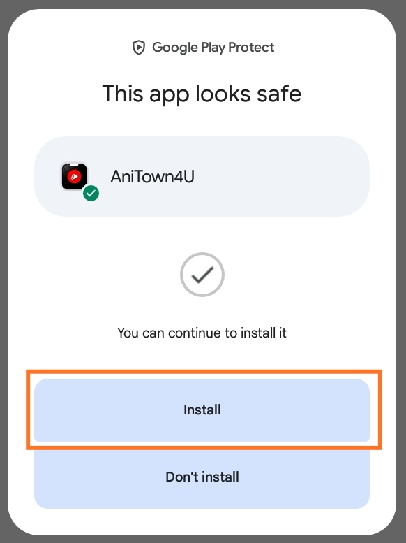 Verified by Play Protect